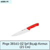Pirge 38161-02 Şef Bıçağı Kırmızı   (21 Cm)