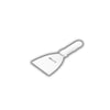 Pirge 71153-06 Spatula No:3 Beyaz   (12 Cm)