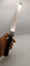 Pirge 71194-01 Pasta Bıç. Çift Dişli Siyah (30 Cm)