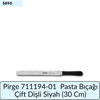 Pirge 71194-01 Pasta Bıç. Çift Dişli Siyah (30 Cm)