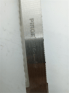 Pirge 71194-01 Pasta Bıç. Çift Dişli Siyah (30 Cm)