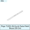 Pirge 71201-06 Kıvrık Pasta Paleti Beyaz   (30 Cm)