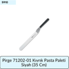 Pirge 71202-01 Kıvrık Pasta Paleti Siyah   (35 Cm)