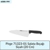 Pirge 71323-01 Salata Bıçağı Siyah   (20 Cm)