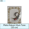 PLEKSİ RAKAM MUM TANE     (10 CM)