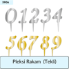 PLEKSİ RAKAM  (TEKLİ)