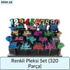 RENKLİ PLEKSİ SET   (320 PARÇA)