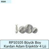 RP10105 Büyük Boy Kardan Adam Enjektör 4 Lü