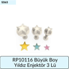 RP10116 Büyük Boy Yıldız Enjektör 3 Lü