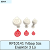 RP10141 Yılbaşı Süs Enjektör 3 Lü