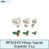 RP10143 Yılbaşı Yaprak Enjektör 3 Lü
