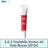 Ş & S Yenilebilir Kırmızı Jel Gıda Boyası  (20 Gr)