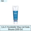 Ş & S Yenilebilir Mavi Jel Gıda Boyası   (100 Gr)