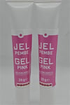 Ş & S Yenilebilir Pembe Jel Gıda Boyası   (20 Gr)