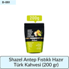 Shazel Antep Fıstıklı Hazır Türk Kahvesi  (100 gr)