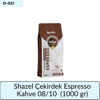Shazel Çekirdek Espresso Kahve 08/10   (1000 gr)