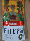 Shazel Filtre Kahve Öğütülmüş 05/10  (250 gr)