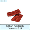 Silikon Kek Kalıbı 5 li Yumurta