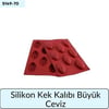 Silikon Kek Kalıbı Büyük Ceviz