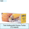 Tek Kullanımlık Krema Torba (72 Adetli)