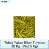 Tukaş Acı Biber Turşusu 10 Kg   (Net 5 Kg)
