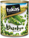 Tukaş Bezelye Konservesi 1/1  No 3   (830 Gr)