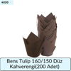 Tulip 160/50 DÜZ Kahverengi (200 Adet)