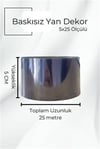 Ultra Pvc (5*25 Cm) Baskısız Yan Dekor
