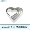 VOLOVAN 4 LÜ METAL KALP