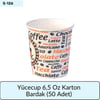 Yücecup 6,5 Oz Karton Bardak   (50 Adet)