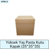 Yüksek Yaş Pasta Kutu Kapak   (35*35*35)