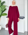 Angora İkili Takım Bordo