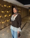 Dantel Hırka Camel