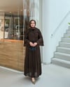 Fulya İthal Elbise Kahverengi