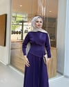 Layra 19 İthal Elbise | Mor