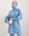 Lily Pantolonlu İkili Takım Mavi