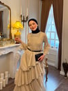 Zaina İthal Elbise Krem