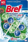 Bref Power Aktiv Klozet Bloğu Çam 2 x 50 g