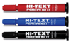 HI-TEXT PERMANENT MARKER KESİK UÇLU 830PCS SİYAH