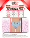 Sedef 1041 Kız Çocuk Pastel Kom Slip Külot
