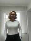 PARMAK GEÇMELİ BODY EKRU