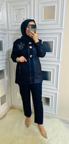 MİHRİ LACİVERT TAKIM