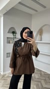FLORA TUNİK KAHVERENGİ