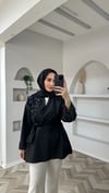 FLORA TUNİK SİYAH