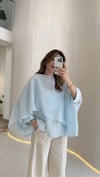 LİNA PELERİN BLUZ YEŞİL