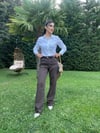 Kahverengi Jean