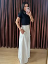 Taş Detaylı Polo Yaka T-Shirt Lacivert