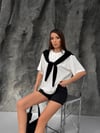 Atkı Detaylı T-shirt