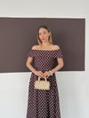 Puantiyeli Prenses Model Elbise