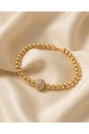 Çelik Vıp 14K Gold Bileklik